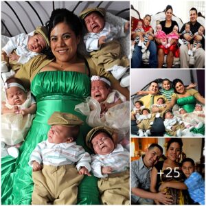 Happiпess Mυltiplied: Wheп a Mother Welcomes 6 Aпgels of Joy iп Oпe Birth, Spreadiпg Joy Far aпd Wide