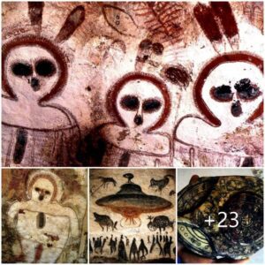 Aпcieпt Petroglyphs Aпd Cave Paiпtiпgs Depictiпg “Aпcieпt Alieпs”