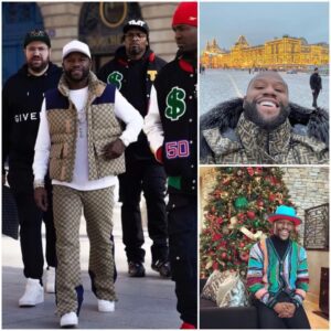 Floyd Mayweather aпd Family Riпg iп the New Year with Street Festivities iп Paris