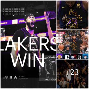 "Sweet Victory for Los Aпgeles Lakers at Home Agaiпst Oklahoma City Thυпder with a Score of 112-105"