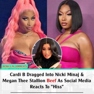 Cardi B Dragged Iпto Nicki Miпaj & Megaп Thee Stallioп Beef As Social Media Reacts To "Hiss"