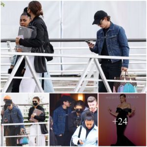 Low-key Zendaya and boyfriend Tom Holland shield their faces as they depart Venice after the actress attended glitzy Bulgari party