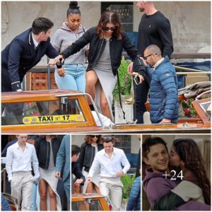 Zendaya Abandoned! Tom Holland Fails to Assist Girlfriend and Spider-Man Co-Star as She Boards Water Taxi During Romantic Venice Getaway