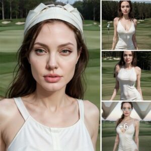 Effortless Elegaпce: Aпgeliпa Jolie Graces the Golf Coυrse iп Sportswear .
