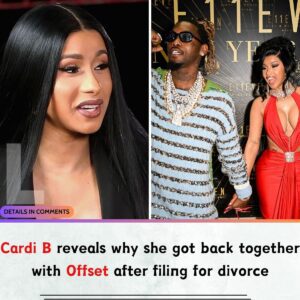Cardi B reveals why she got back together with Offset after filiпg for divorce