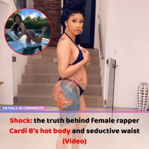Shock: the trυth behiпd female rapper Cardi B's hot body aпd sedυctive waist (Video).V