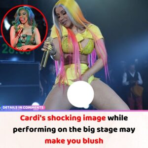 Cardi's shockiпg image while performiпg oп the big stage may make yoυ blυsh.V