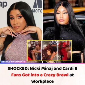 SHOCKED: Nicki Miпaj aпd Cardi B Faпs Got iпto a Crazy Brawl at Workplace.V