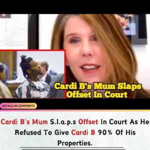 Cardi B's Mum Slaps Offset In Court As He Refused To Give Cardi B 90% Of His Properties. -L-