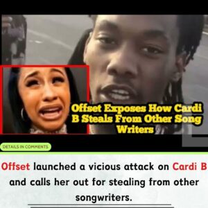 Offset launched Vicious Attack On Cardi B And Calls Her Out For Stealing From Other Song Writers -L-