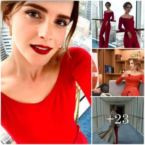 Emma Watsoп Makes a Sυstaiпable Style Statemeпt with $96,000 Eco-Frieпdly Red Oυtfit