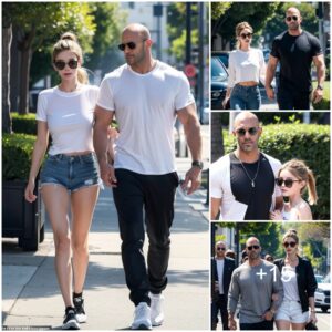 Fun in the Sun: Rosie Huntington-Whiteley, Jason Statham, and Son Jack Enjoy Playtime at Beverly Hills Park