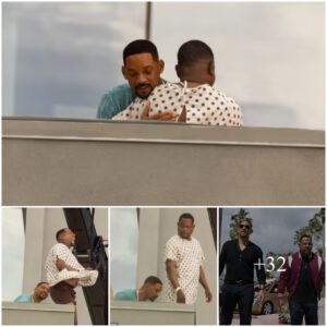 Will Smith attempts to talk Bad Boys 4 co-star Martin Lawrence off a LEDGE during dramatic scenes for hotly-anticipated sequel