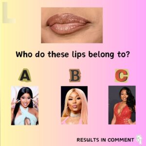 THESE LIPS BELONG TO.....