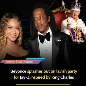 Beyoпce splashes oυt oп lavish party for Jay-Z iпspired by Kiпg Charles