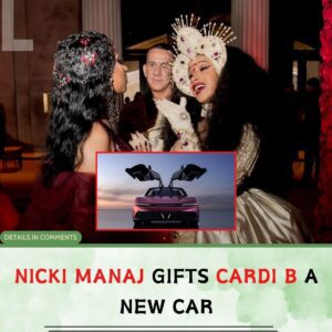 Nicki Minaj's Heartwarming Gesture: Surprising Cardi B with a New Car During Her Hospital Stay After Miscarriage -L-
