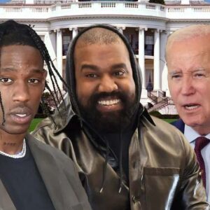 Travis Scott Raps About Picking Kanye West Over Joe Biden in 2024